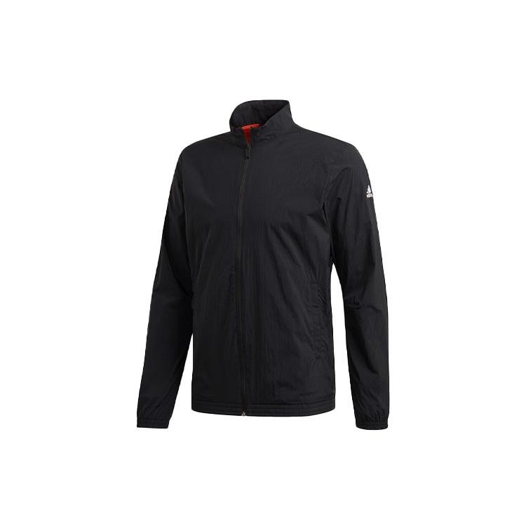 adidas Woven Sports Stand-up Collar Jacket Men s Black FL3902 S