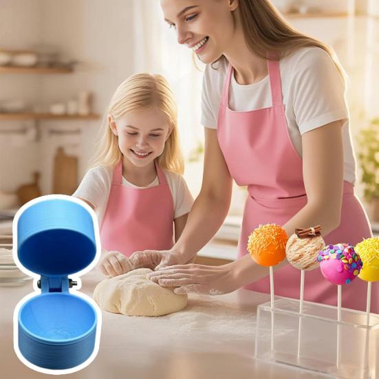Cake Pop Mold Food Grade Plastic Lollipop Cake Maker Professional Baking Tools for Cookies Lollipops Clay