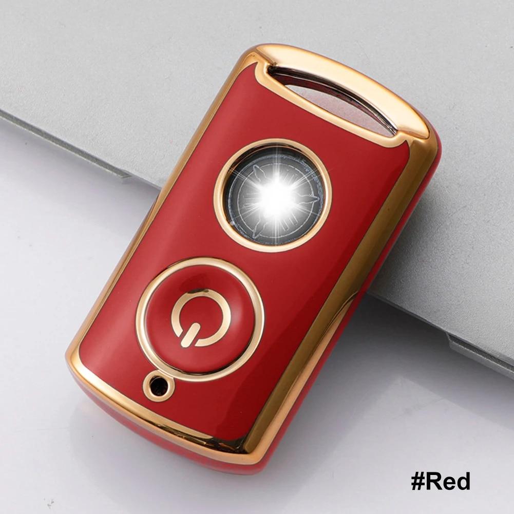 TPU Autoschlüsselgehäuse für Yamaha Nmax /2022 NVX NVX155 XMAX XMAX300 QBIX AEROX JAUNS 2018 Autozubehör