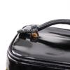 CHANEL COCO Mark Vanity A01998 Handbag Pouch black Patent leather Women Used