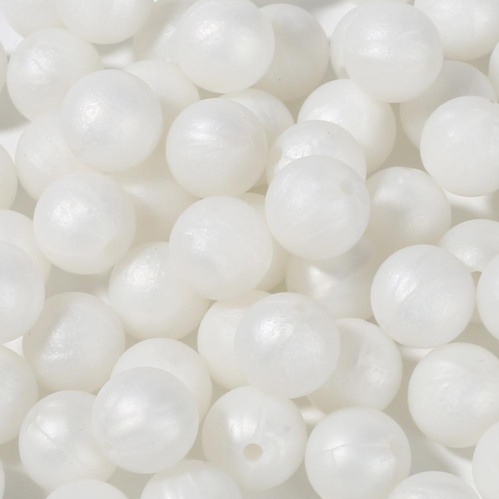 50Pc 12mm 19Color Silicone Round Bead Food Grade Teether Chew Bead For Handmade Baby Pacifier Chain DIY Jewelry Making Accessory