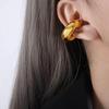Chic Cartilage Cuff Earring Gold/Silver Ear Clip Unisex Statement Ear Adornments