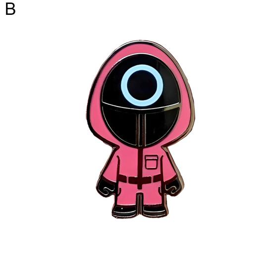1/4 Pcs TV Series Brooch Cartoon Acrylic Clothes Pin Smooth Touch Hats Scarves Bags Decoration Pin Souvenir Jewelry