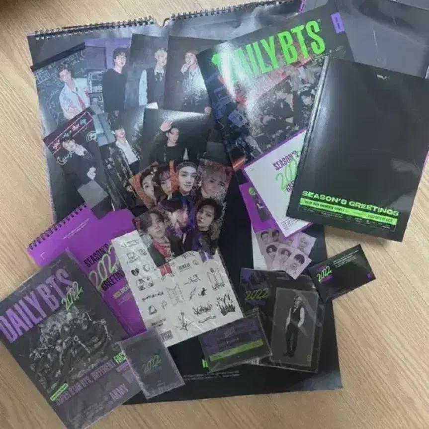 BTS 2022 Season's Greetings Full Set