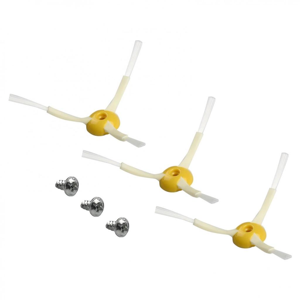 3-piece Set Side Brushes To All For  for Roomba 500/600Series And Screws