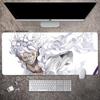 Animation Office Luffy  Roronoa Zoro E-sports Gaming Table Mat ONE PIECE Leather Mouse Pad Boys Oversized Computer Keyboard Pad