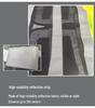 High-Visibility Reflective Mesh Vest for Construction and Night Cycling
