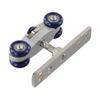Zinc Alloy + Nylon Hanging Wheel Hanging Wheel A Shown Features With Its Solid Construction High-Quality Rail Pulley