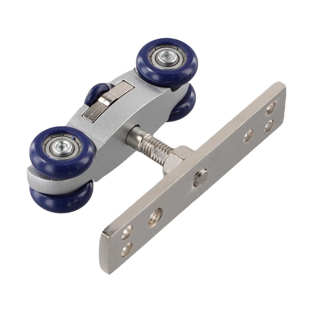 Zinc Alloy + Nylon Hanging Wheel Hanging Wheel A Shown Features With Its Solid Construction High-Quality Rail Pulley