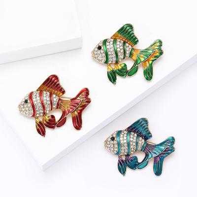 Metal Badge Creative Brooch