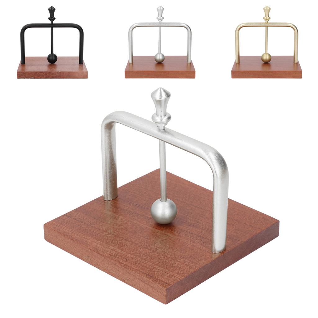 Table Napkin Holder with Lifting Ball Solid Wood Base Metal Rack Napkin Dispenser for Home Restauran