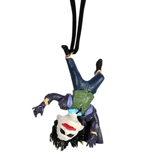 

Подвеска для салона автомобиля в виде клоуна, подвесная качели, фигурка клоуна, подвеска для зеркала заднего вида, мультяшный клоун