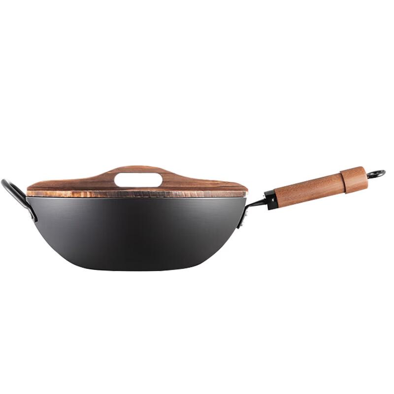 COOKER KING Japanese Style Wrought Iron Wok