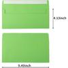 50 Pack Colorful #10 Business Envelopes Self Seal Standard Envelopes for Office Checks, Business, Letter Mailing Invoices, 4.13 x 9.49 Inches