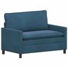 Maison Exclusive - Ensemble de Canapés 2 pc Bleu Velours