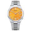 Men's Analog Automatic Watch, Tsuyosa, Yellow, One Size, Mechanical