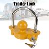 Heavy Duty Trailer Hitch Lock - 2-5/16 Inch Adjustable Anti-theft Coupler Lock, Universal U-shape Ball Security For Tow Receiver