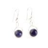 Natural Sodalite Gemstone Handmade 925 Sterling Silver Drop & Dangle Earrings CE-15-31