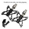 Bike Quick Release Pedals, Aluminum Alloy Bicycle Pedals for Road Bikes and Mountain Bikes