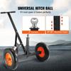 SucceBuy 1000lbs Tongue Adjustable Trailer Dolly Carbon Steel Trailer Mover Universal Wheel Parts for Moving RV Boat Camper Jack