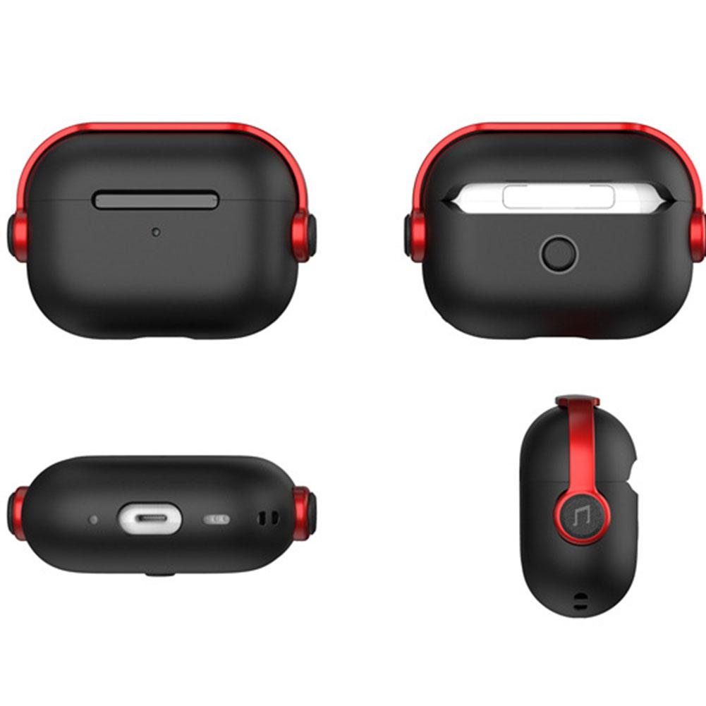 TPU Case For AirPods Pro 3 Generation 2025 Music Headset Earphone Protector Cover with Secure Lock&Keychain For AirPods Pro 3