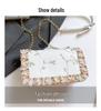Korean Style Lace Crossbody Chain Bag for Women - Fashionable and Trendy Small Handbag