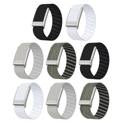 Für Whoop 4.0/5.0/MG Elastisches Nylon Uhrenarmband Bequem zu Tragen Fitness Tracker Sport Ersatz Armband Schleife Weiche Bänder