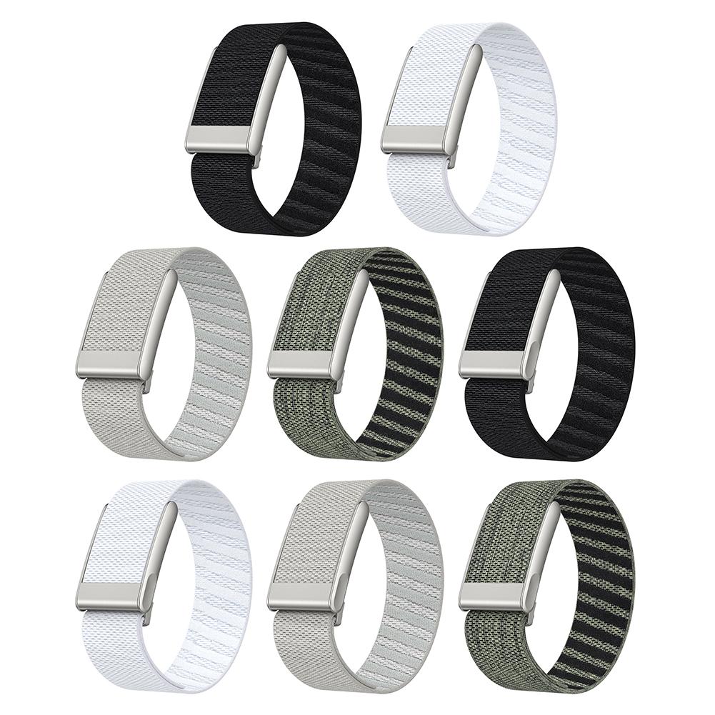 For Whoop 4.0/5.0/MG Elastic Nylon Watch Strap Comfortable To Wear Fitness Tracker Sports Replacement Wristband Loop Soft Bands