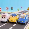 Süßes Plüschtierauto: Krankenwagen, Polizei, Taxi, Kinderkissen-Puppe Modell
