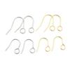 Nie verblassend 100 Stück 19x16/27x20mm Edelstahl Vergoldet DIY Ohrring Zubehör Verschlüsse Haken Schmuckherstellung Zubehör Ohrhaken