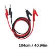 Strong 4mm Banana Test Cable with Clear Bronze Center Heat Resistant Design Secure Connection for Devices