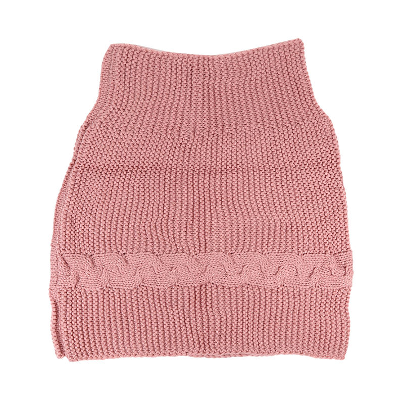 

Осень Зима Женский Кабель Вязаный В рубчик Шарф-Петля Элегантный Модный Однотонный Шарф Шаль One Size розовый