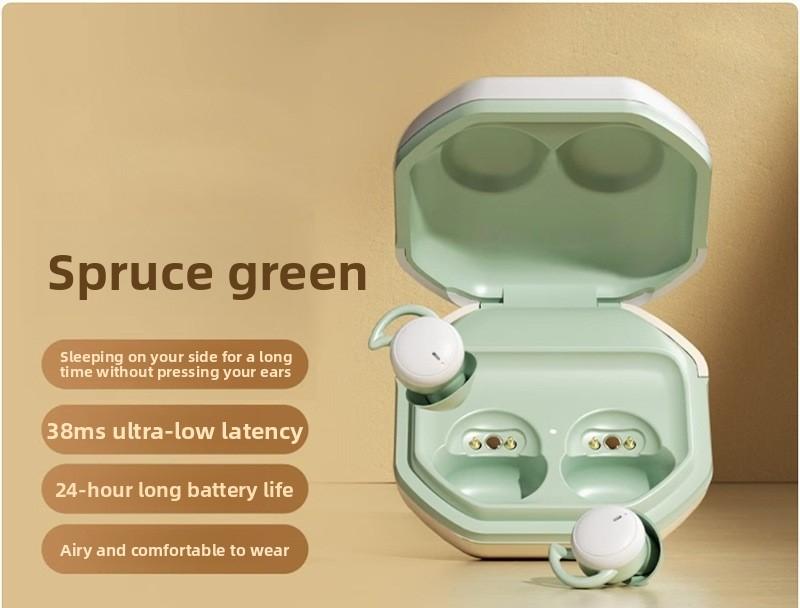 

Высококачественные AI Самые маленькие наушники для сна Беспроводные Bluetooth Невидимые Блокирующие шум Удобные для сна на боку Дома или на работе