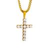 2026 Diamond Cross Pendant Necklaces, Necklaces, Personality Jewelry Accessories for Boys