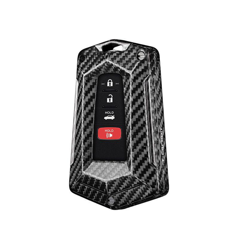 Husă cheie din fibră de carbon adevărată pentru Toyota Prado Izoa CHR Camry Gen 8