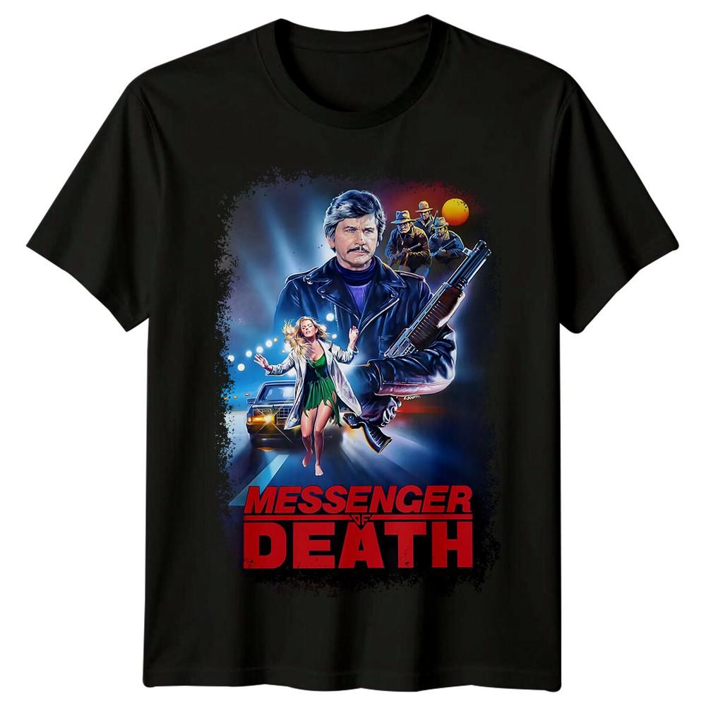 Messenger of Death (1988) Movie Poster Inspired T-Shirt Retro 80s Tee Unisex
