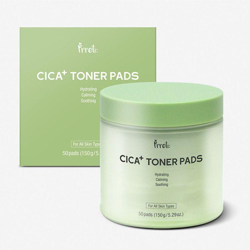 

[Pretty] Cica Plus Toner Pads, 50 Sheets