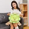 1pc 40 /55cm Cute Vegetable Pig Plush Toys Creative Animal Pig Plush Pillow Stuffed Chinese Cabbage Pig Dolls For Girls Baby