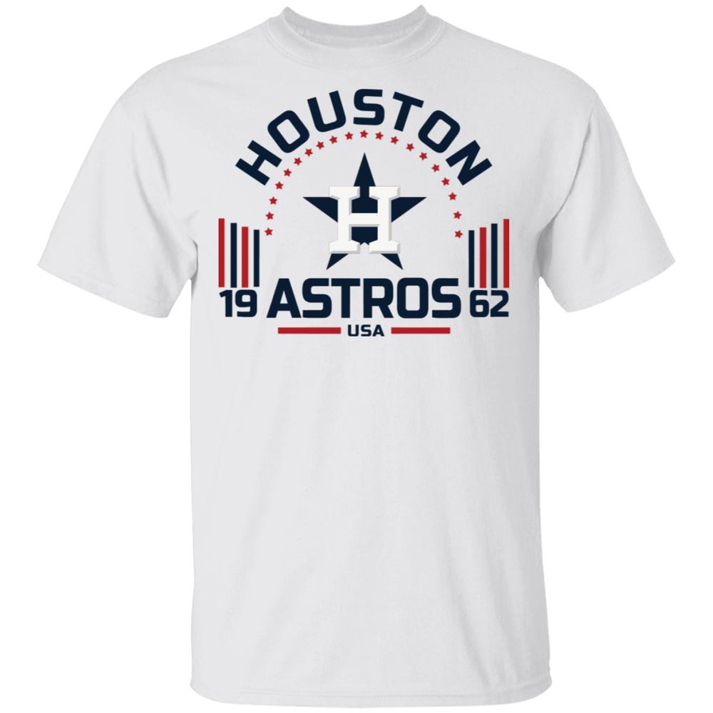 

Houston Astros Usa T-Shirt Tee Shirt Short Sleeve