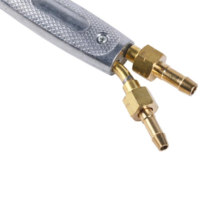 4Pcs Welding Torch Kit for 3/8" 24 Connection Use with CGA 200 Acetylene and CGA 540 Oxygen Tanks Copper Construction