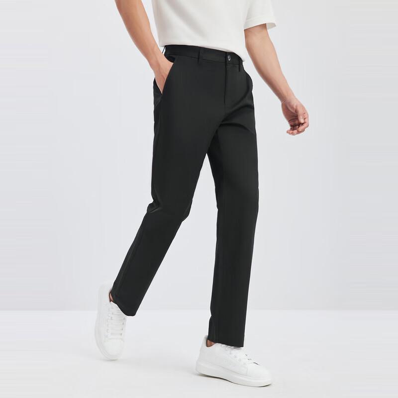 SEPTWOLVES Men's Easy Care Straight Fit Business Casual Pants