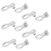 5pairs Bicycle Missing Link Rustproof Steel Quick Release Link Corrosion Resistant Easy