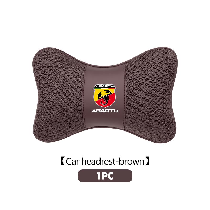 Car Headrest Lumbar Support Neck Pillow Lumbar Support Cushion For Abarth Freemont Strada 500x Grande Punto Ducato Stilo Palio