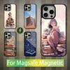 Read Art Illustration Books Phone Case  For iPhone 16,15,14,13,12,11,Pro,Max,Plus,Mini,Magsafe,Magnetic Wireless Charging Case