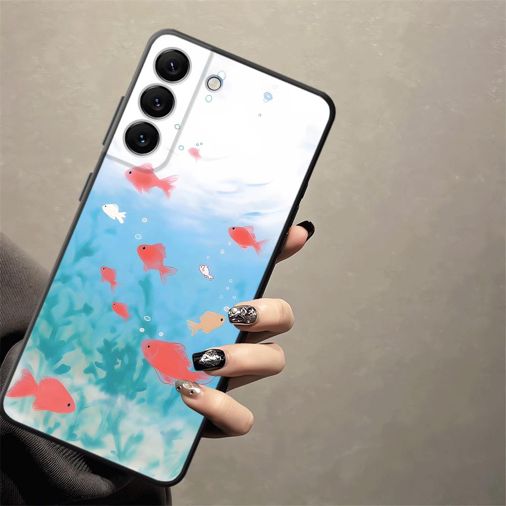 Phone Cover Case for Samsung Galaxy A57 A15 A37 A55 A05 A53 A17 A73 A51 A06 A25 A16 A52 A36 A23 A12 A50 A41 A70 A13 Cartoon Cute