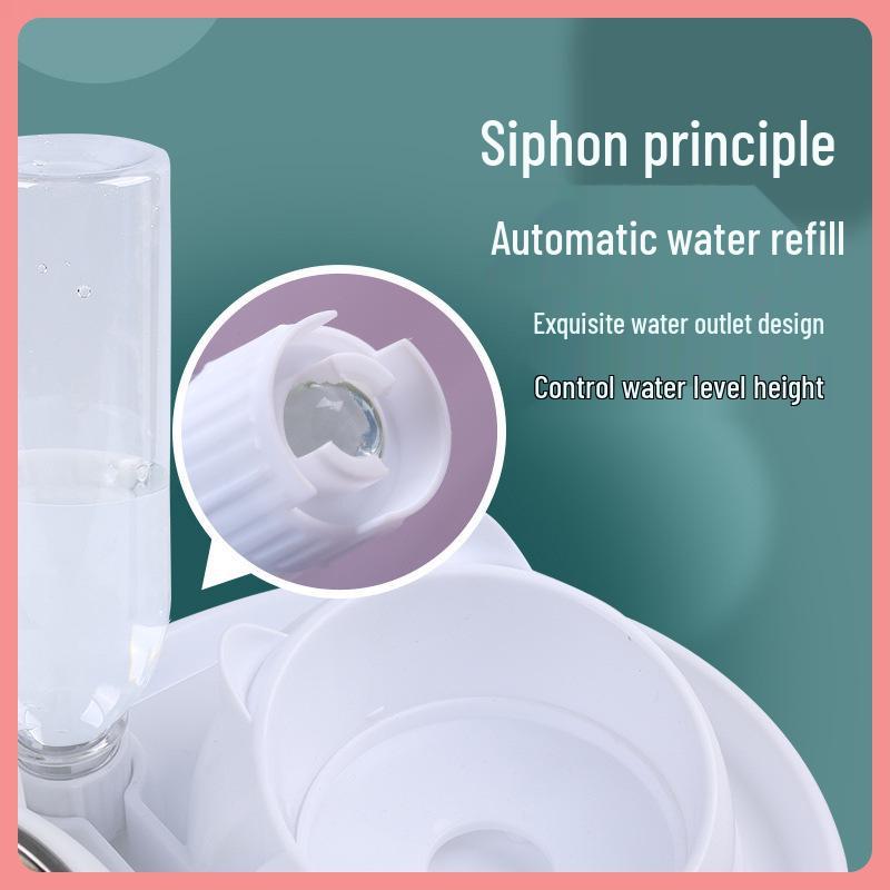 Pet Automatic Stainless Steel Water Feeder Bowl for Dogs & Cats
