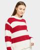 Levi's Knit ROCKET Ribbed Crewneck Sweater Women's 0012L-0000 US S