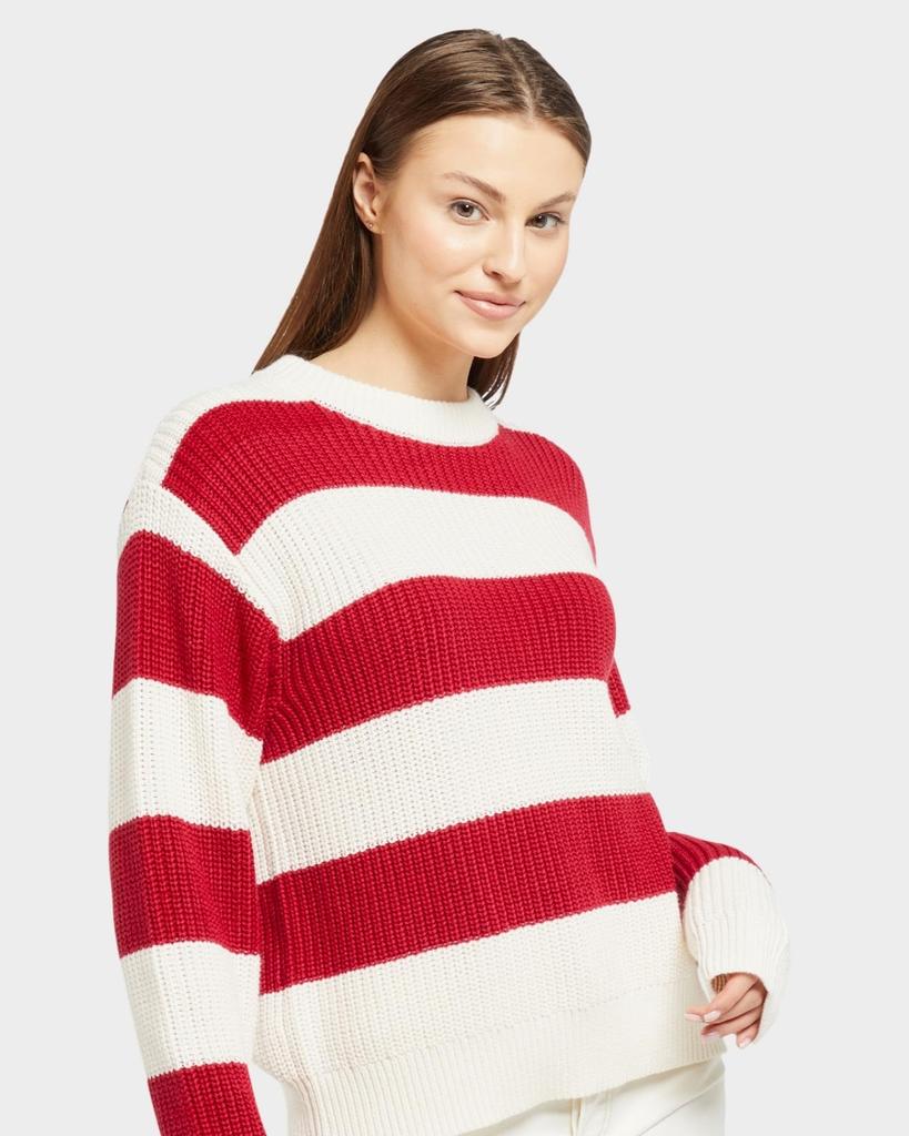 Levi's Knit ROCKET Ribbed Crewneck Sweater Women's 0012L-0000 US S