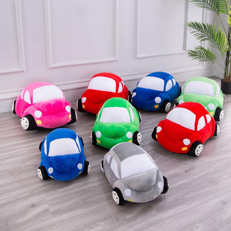 Adorable Plush Car Toy For Kids Super Soft Pp Cotton Stuffed Vehicle Pillow