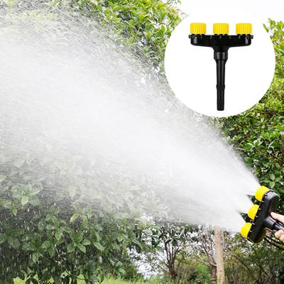 Sprey Başlığı Yüksek Mukavemetli Hava Koşullarına Dayanıklı Yüksek Akış Hızı Ergonomik Kaymaz Saplı Çok Başlıklı Su Püskürtücü